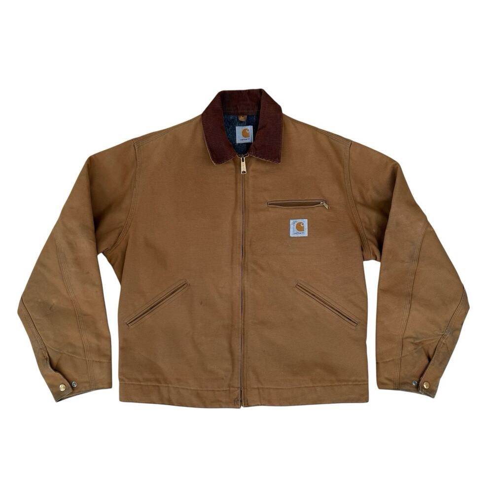Vintage 90’s Carhartt Brown Duck Detroit Jacket Men’s M